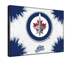 Winnipeg Jets Logo Canvas