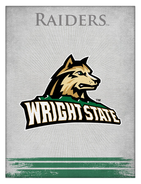Wright State Raiders Logo Wall Decor Canvas