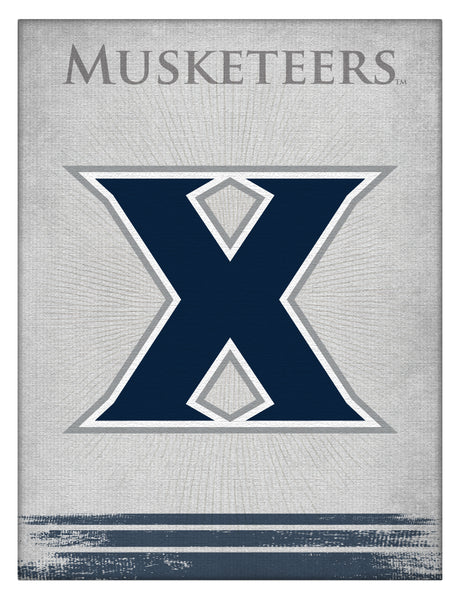 Xavier Musketeers Logo Wall Decor Canvas