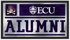 East Carolina University Pirates Logo Alumni Mirror by Holland Bar Stool Company