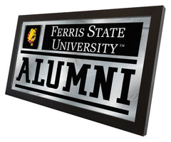 Ferris State Bulldogs Logo Alumni Mirror | Officially Licensed Collegiate Decor