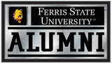 Ferris State Bulldogs Logo Alumni Mirror | Officially Licensed Collegiate Decor