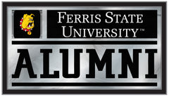 Ferris State University Bulldogs Logo Alumni Mirror by Holland Bar Stool Company