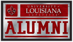 University of Louisiana at Lafayette Ragin Cajuns Logo Alumni Mirror by Holland Bar Stool Company
