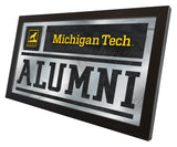 Michigan Tech Huskies Logo Alumni Mirror | Officially Licensed Collegiate Decor
