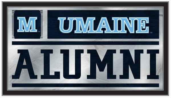 Maine Black Bears Logo Alumni Mirror | Officially Licensed Collegiate Decor