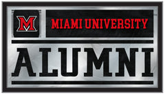 Miami University RedHawks Logo Alumni Mirror by Holland Bar Stool Company