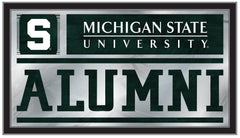 Michigan State University Spartans Logo Alumni Mirror by Holland Bar Stool Company
