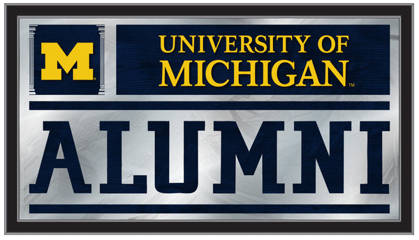 Michigan Wolverines Logo Alumni Mirror