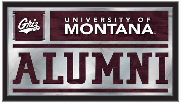 Montana Grizzlies Logo Alumni Mirror | Officially Licensed Collegiate Decor