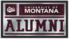 University of Montana Grizzlies Logo Alumni Mirror by Holland Bar Stool Company