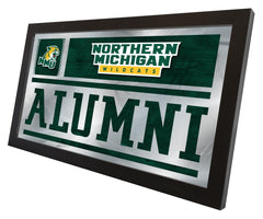 Northern Michigan Wildcats Logo Alumni Mirror | Officially Licensed Collegiate Decor
