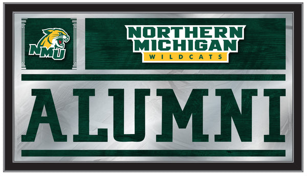 Northern Michigan Wildcats Logo Alumni Mirror | Officially Licensed Collegiate Decor