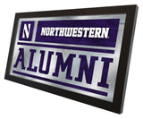 Northwestern Wildcats Logo Alumni Mirror