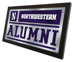 Northwestern Wildcats Logo Alumni Mirror