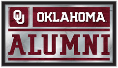 University of Oklahoma Sooners Logo Alumni Mirror by Holland Bar Stool Company