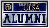 Tulsa Golden Hurricanes Logo Alumni Mirror | Officially Licensed Collegiate Decor