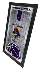 East Carolina Pirates Logo Basketball Mirror