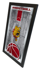 Ferris State Bulldogs Logo Basketball Mirror