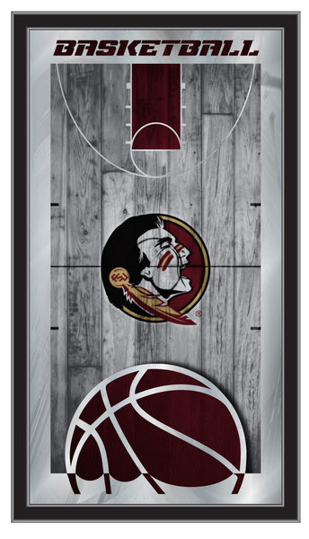 Florida State Seminoles Logo Basketball Mirror