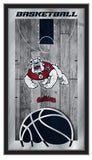 Fresno State University Bulldogs Logo Basketball Mirror