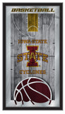 Iowa State Cyclones Logo Basketball Mirror