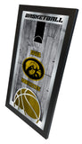 Iowa Hawkeyes Logo Basketball Mirror