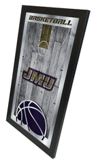 James Madison Dukes Logo Basketball Mirror