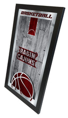 Louisiana Ragin Cajuns Logo Basketball Mirror