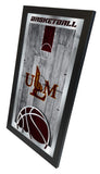 Louisiana at Monroe Warhawks Logo Basketball Mirror