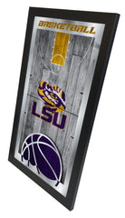 Louisiana State Tigers Logo Basketball Mirror