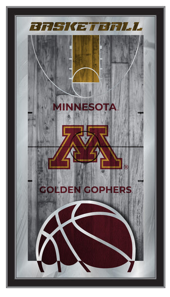 Minnesota Golden Gophers Logo Basketball Mirror