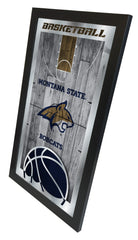 Montana State Bobcats Logo Basketball Mirror