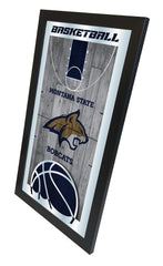 Montana State Bobcats Logo Basketball Mirror