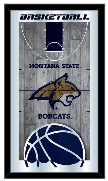Montana State Bobcats Logo Basketball Mirror