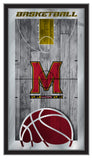 Maryland Terrapins Logo Basketball Mirror