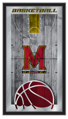 Maryland Terrapins Logo Basketball Mirror
