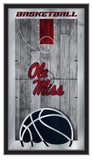 NCAA College Logo Basketball Mirrors (Alabama - Pitt)