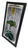 North Dakota State Bison Logo Basketball Mirror