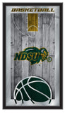 North Dakota State Bison Logo Basketball Mirror