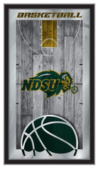 North Dakota State University Logo Basketball Mirror by Holland Bar Stool Company