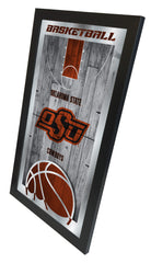 Oklahoma State Cowboys Logo Basketball Mirror