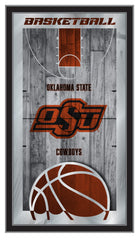 Oklahoma State Cowboys Logo Basketball Mirror