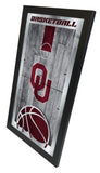 Oklahoma Sooners Logo Basketball Mirror