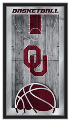 Oklahoma Sooners Logo Basketball Mirror