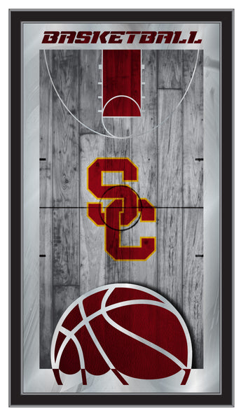 Southern California Trojans Logo Basketball Mirror