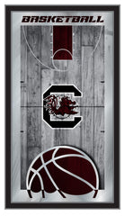 University of South Carolina Gamecocks Logo Basketball Mirror by Holland Bar Stool Company