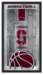 Stanford Cardinals Logo Basketball Mirror