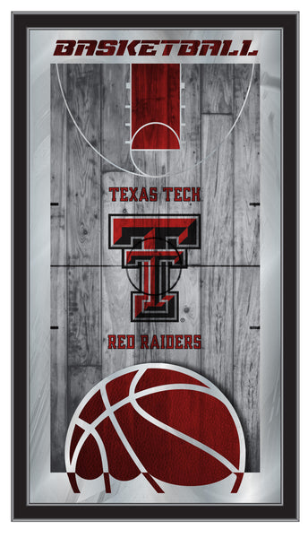 Texas Tech Red Raiders Logo Basketball Mirror