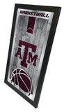 Texas A&M Aggies Logo Basketball Mirror